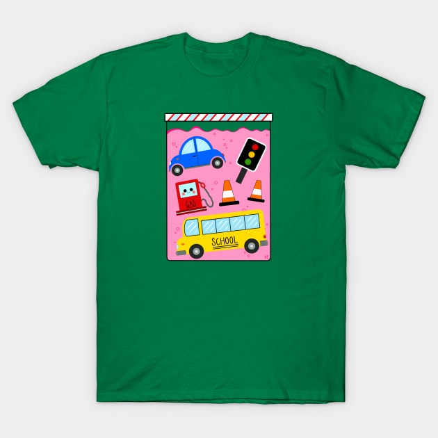 Traffic Jam T-Shirt by KirstyFinnigan